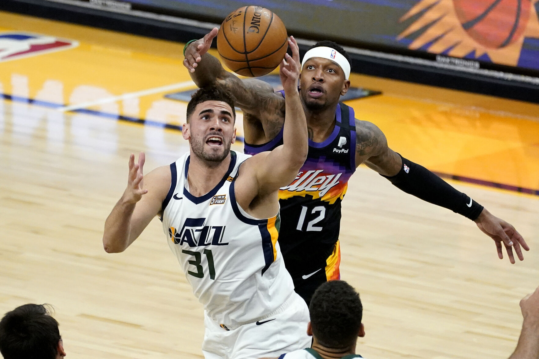 APTOPIX Jazz Suns Basketball